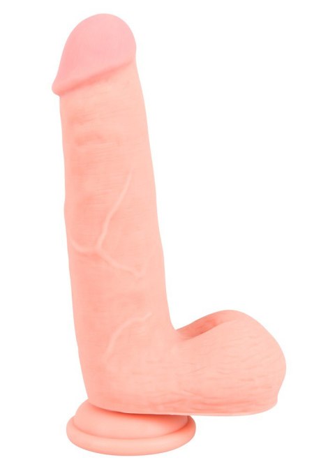 Duże grube dildo jak żywy penis na przyssawce 20cm Duże grube dildo jak żywy penis na przyssawce 20cm