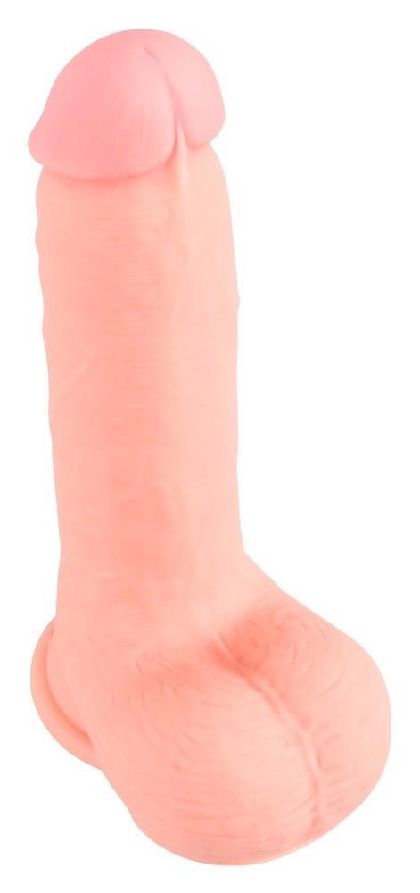 Duże grube dildo jak żywy penis na przyssawce 20cm Duże grube dildo jak żywy penis na przyssawce 20cm