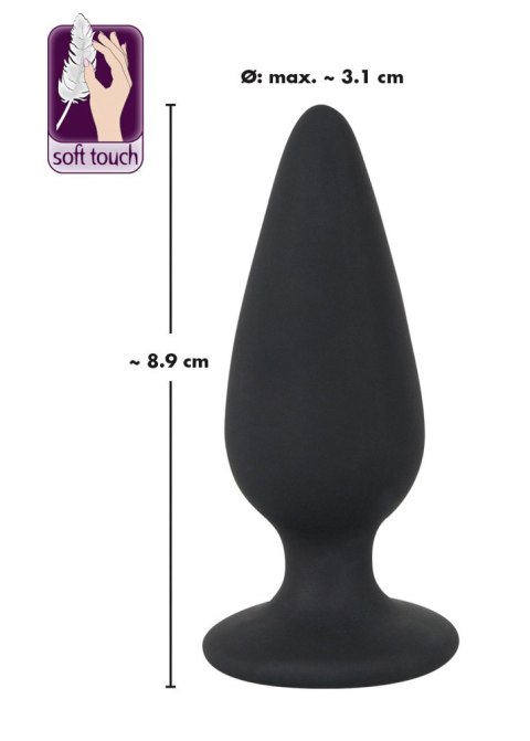 Erotyczny korek do noszenia w pupie sex plug 8cm Erotyczny korek do noszenia w pupie sex plug 8cm