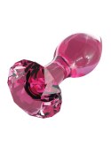 Gładki śliski korek analny ze szkła zatyczka 9cm Gładki śliski korek analny ze szkła zatyczka 9cm