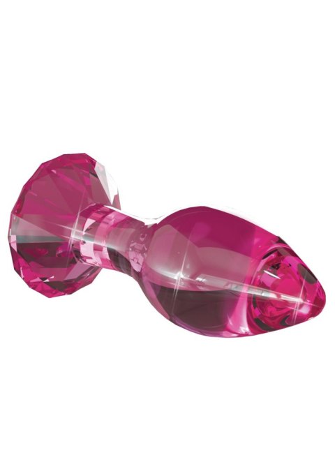 Gładki śliski korek analny ze szkła zatyczka 9cm Gładki śliski korek analny ze szkła zatyczka 9cm
