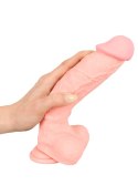 Realistyczny gruby duży penis dildo przyssawka 24c