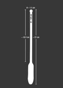 Silikonowa sonda do cewki dilator wibracje 27cm