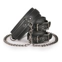 Kajdanki-Leather Collar With Handcuffs Kajdanki-Leather Collar With Handcuffs