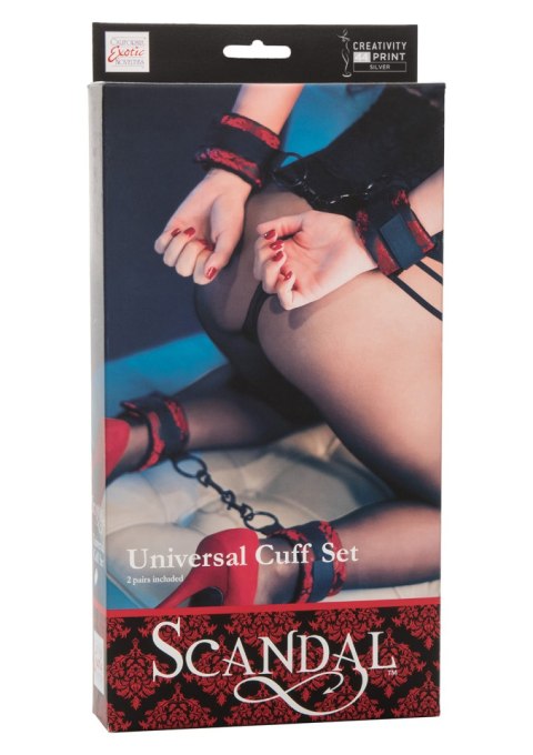 Kajdanki-SCANDAL UNIVERSAL CUFF SET Kajdanki-SCANDAL UNIVERSAL CUFF SET