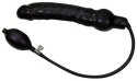 Nadmuchiwane czarne dildo penis z lateksu 25 cm Nadmuchiwane czarne dildo penis z lateksu 25 cm