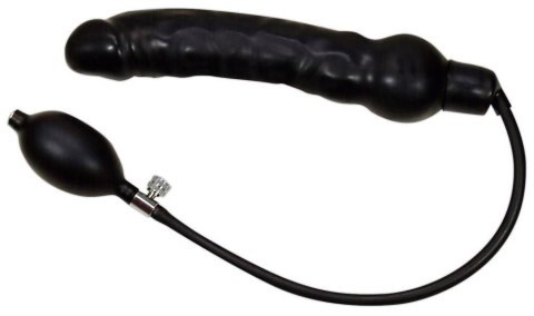 Nadmuchiwane czarne dildo penis z lateksu 25 cm Nadmuchiwane czarne dildo penis z lateksu 25 cm
