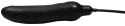 Nadmuchiwane czarne dildo penis z lateksu 25 cm Nadmuchiwane czarne dildo penis z lateksu 25 cm