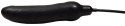 Nadmuchiwane czarne dildo penis z lateksu 25 cm Nadmuchiwane czarne dildo penis z lateksu 25 cm