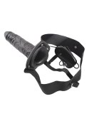 Wibrujący penis z pilotem strapon pusty sex 22cm Wibrujący penis z pilotem strapon pusty sex 22cm