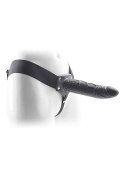 Wibrujący penis z pilotem strapon pusty sex 22cm Wibrujący penis z pilotem strapon pusty sex 22cm