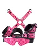 Zestaw-SINFUL BONDAGE KIT PINK Zestaw-SINFUL BONDAGE KIT PINK