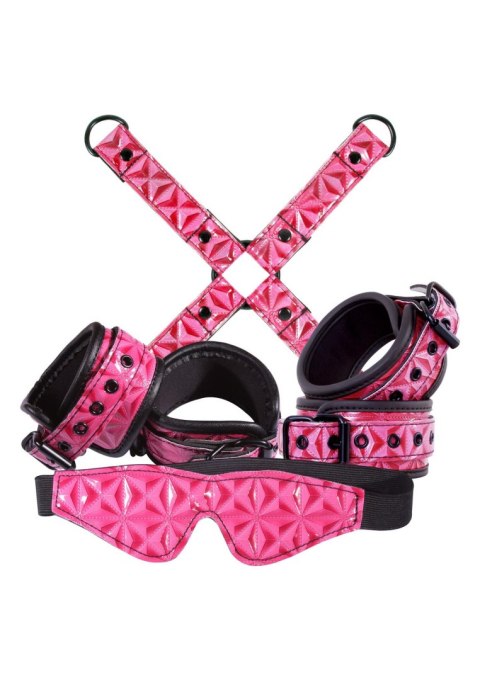 Zestaw-SINFUL BONDAGE KIT PINK Zestaw-SINFUL BONDAGE KIT PINK