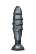 Czarny gruby silikonowy plug zatyczka korek analny Czarny gruby silikonowy plug zatyczka korek analny