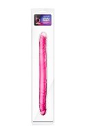 Dildo-B YOURS 16INCH DOUBLE DILDO PINK Dildo-B YOURS 16INCH DOUBLE DILDO PINK