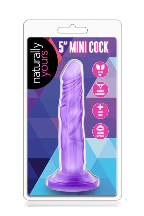 Dildo-naturally yours 5inch mini cock purple Dildo-naturally yours 5inch mini cock purple