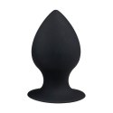 Duży okrągły korek analny plug z przyssawką 10cm Duży okrągły korek analny plug z przyssawką 10cm