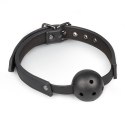 Knebel-Ball Gag With PVC Ball - Black Knebel-Ball Gag With PVC Ball - Black