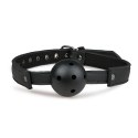 Knebel-Ball Gag With PVC Ball - Black Knebel-Ball Gag With PVC Ball - Black