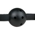 Knebel-Ball Gag With PVC Ball - Black Knebel-Ball Gag With PVC Ball - Black