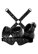 Zestaw-SINFUL BONDAGE KIT BLACK Zestaw-SINFUL BONDAGE KIT BLACK