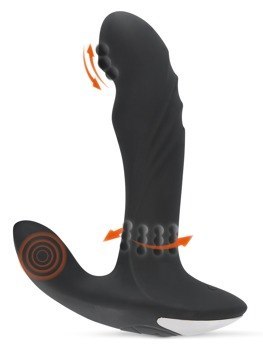Masażer analny stymulator prostaty 7 trybów 16cm Masażer analny stymulator prostaty 7 trybów 16cm