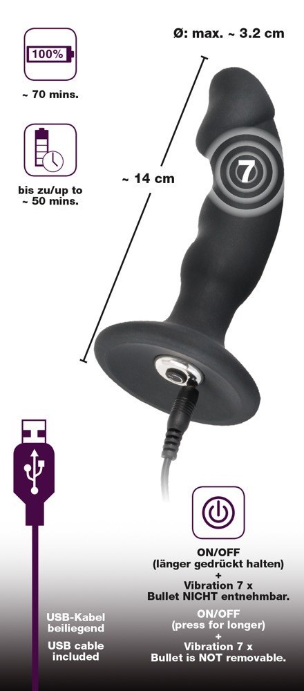 Plug/vibr-5934430000 BV Rechargeable Plug-Wibrator Plug/vibr-5934430000 BV Rechargeable Plug-Wibrator