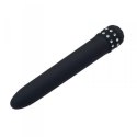 Zdobiony diamencikami kryształkami wibrator 17cm Zdobiony diamencikami kryształkami wibrator 17cm