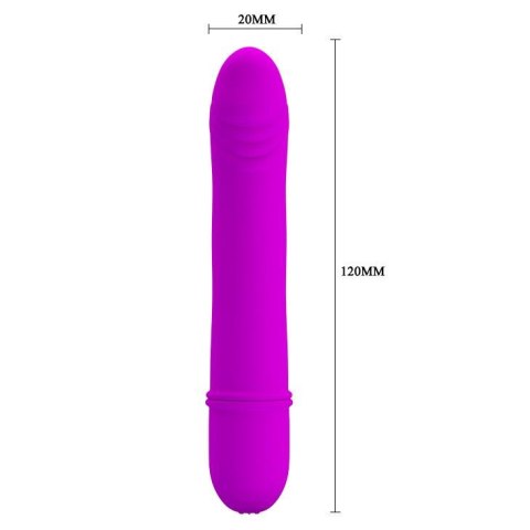 Mały wibrator klasyczny realistyczny 10trybów 12cm Mały wibrator klasyczny realistyczny 10trybów 12cm