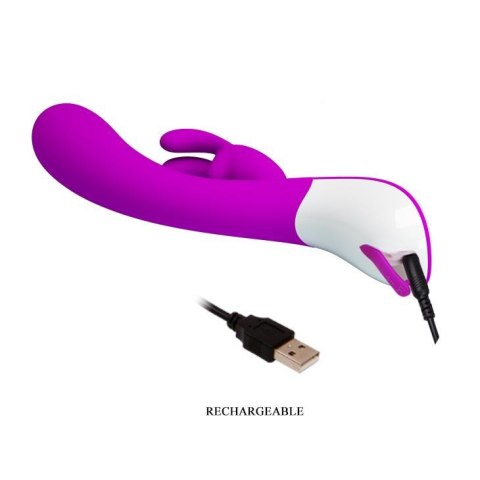 Wibrator damski królik do punktu g i łechtaczki usb 12 trybów Wibrator damski królik do punktu g i łechtaczki usb 12 trybów