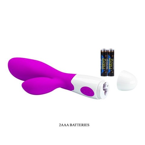 Wibrator z dużym masażerem łechtaczki 30tryb 30cm Wibrator z dużym masażerem łechtaczki 30tryb 30cm