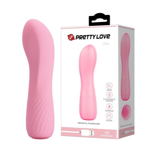 Krótki mocny masażer wibrator punkyu g 11cm 12tryb Krótki mocny masażer wibrator punkyu g 11cm 12tryb