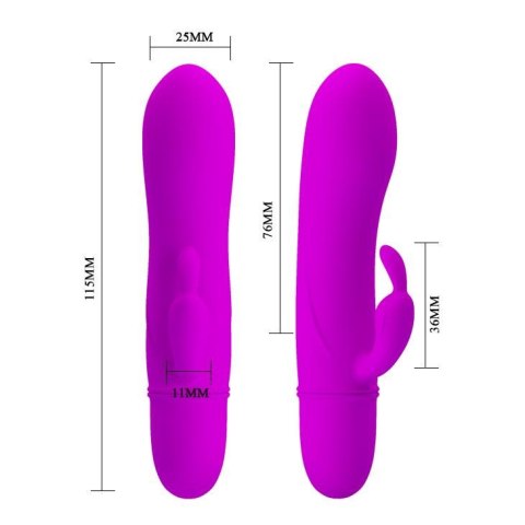 Mini wibrator królik wielofunkcyjny 10trybów 12cm Mini wibrator królik wielofunkcyjny 10trybów 12cm