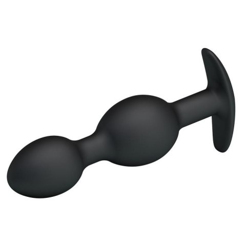 Obciążony wibrujący korek analny kulki sex 12cm Obciążony wibrujący korek analny kulki sex 12cm