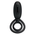 Podwójny pierścień penis jądra wibracje masażer Podwójny pierścień penis jądra wibracje masażer