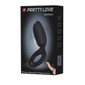 Podwójny pierścień penis jądra wibracje masażer Podwójny pierścień penis jądra wibracje masażer