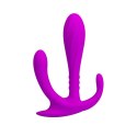 Potrójny masażer dla kobiet plug silikonowy dildo Potrójny masażer dla kobiet plug silikonowy dildo