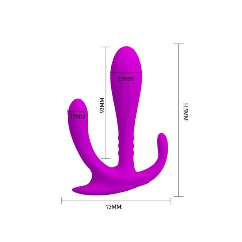 Potrójny masażer dla kobiet plug silikonowy dildo Potrójny masażer dla kobiet plug silikonowy dildo