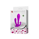 Potrójny masażer dla kobiet plug silikonowy dildo Potrójny masażer dla kobiet plug silikonowy dildo