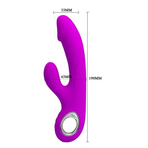 Wibrator do punktu g łechtaczki 7trybów 19cm usb Wibrator do punktu g łechtaczki 7trybów 19cm usb