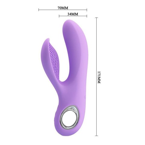 Wibrator do punktu g łechtaczki masażer 17cm usb Wibrator do punktu g łechtaczki masażer 17cm usb