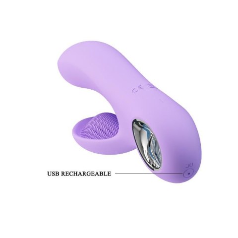 Wibrator do punktu g łechtaczki masażer 17cm usb Wibrator do punktu g łechtaczki masażer 17cm usb