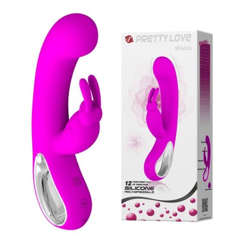 Wibrator do punktu g łechtaczki sex 12 trybów 21cm Wibrator do punktu g łechtaczki sex 12 trybów 21cm