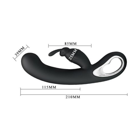 Wibrator do punktu g łechtaczki sex 12 trybów 21cm Wibrator do punktu g łechtaczki sex 12 trybów 21cm