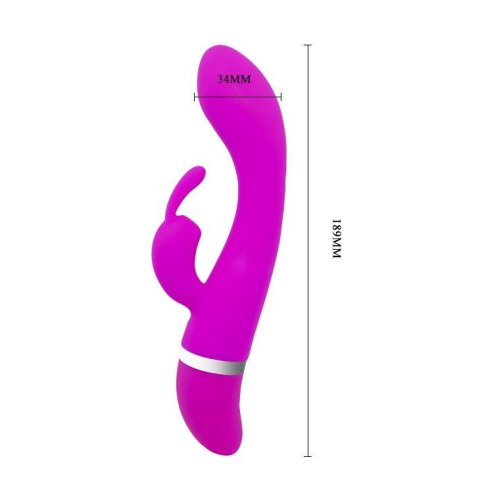 Wibrator do punktu g łechtaczki sex 19cm 30trybów Wibrator do punktu g łechtaczki sex 19cm 30trybów