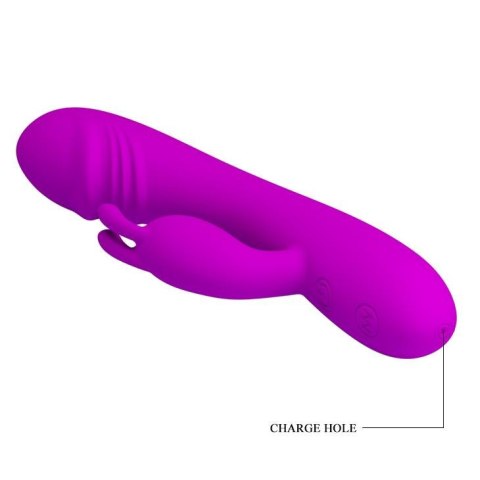 Wibrator królik stymulator łechtaczki 30tryb 17cm Wibrator królik stymulator łechtaczki 30tryb 17cm
