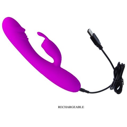 Wibrator królik stymulator łechtaczki 30tryb 17cm Wibrator królik stymulator łechtaczki 30tryb 17cm