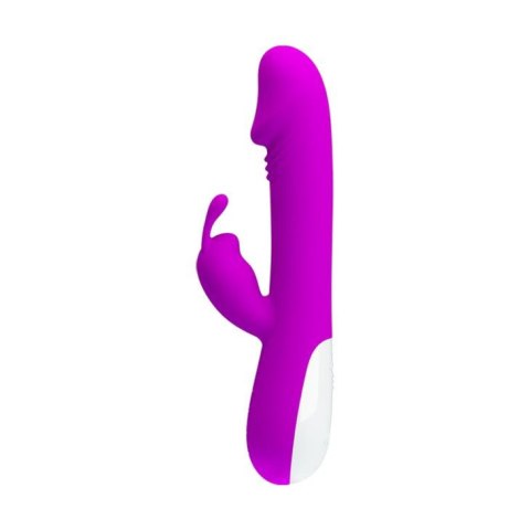 Wibrator z masażerem łechtaczki 30 trybów 21cm sex Wibrator z masażerem łechtaczki 30 trybów 21cm sex