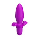Wibrujący korek analny z wypustkami 10trybów 13cm Wibrujący korek analny z wypustkami 10trybów 13cm
