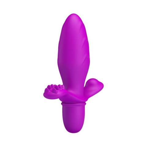 Wibrujący korek analny z wypustkami 10trybów 13cm Wibrujący korek analny z wypustkami 10trybów 13cm